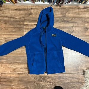 Kids ll bean blue fleece